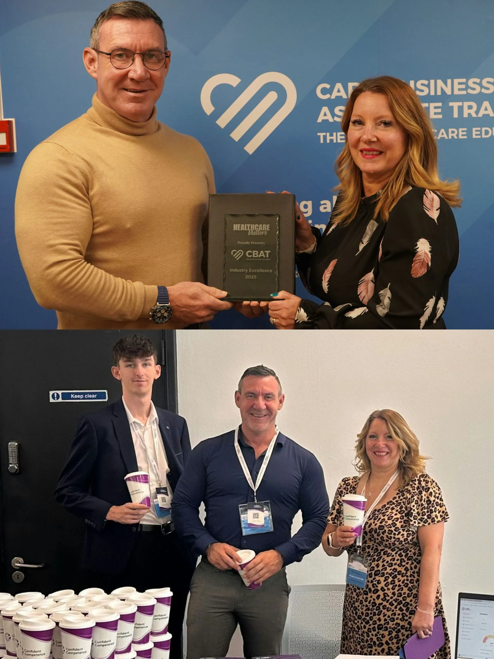 our values, confident competence and cbat